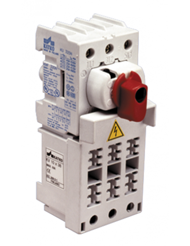 Altech KKV 332CC Sectionneur moteur, 3 pôles, 30 A/600 V - Lot de 4