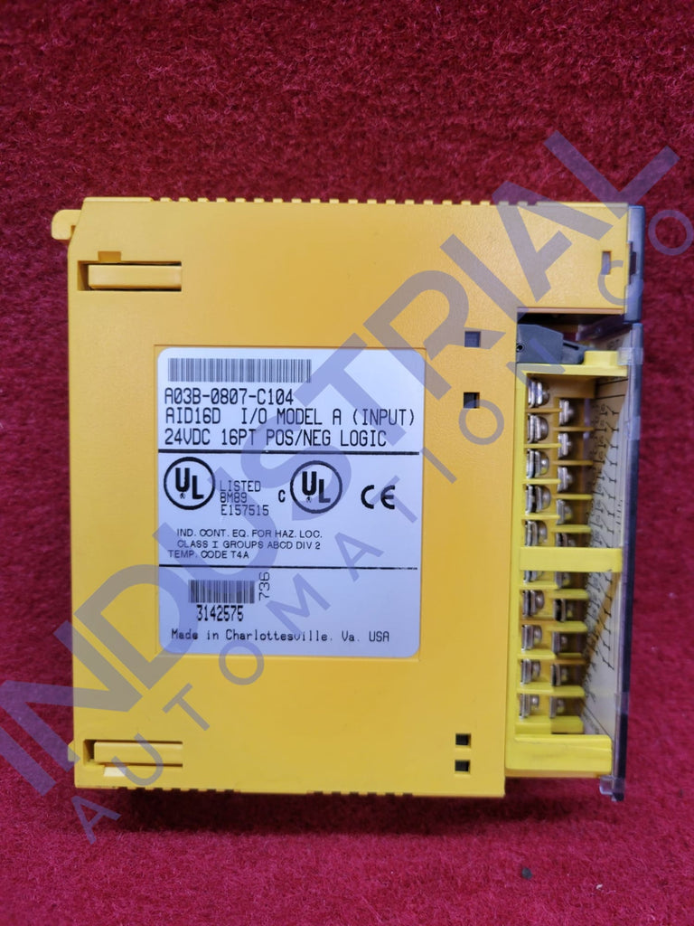 FANUC A03B-0807-C104 - IAC Certified Refurbished
