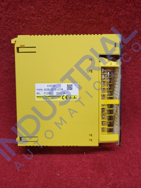 FANUC A03B-0819-C104 - IAC Certified Refurbished - I/O Units