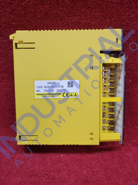 FANUC A03B-0819-C158 - IAC Certified Refurbished - I/O Units