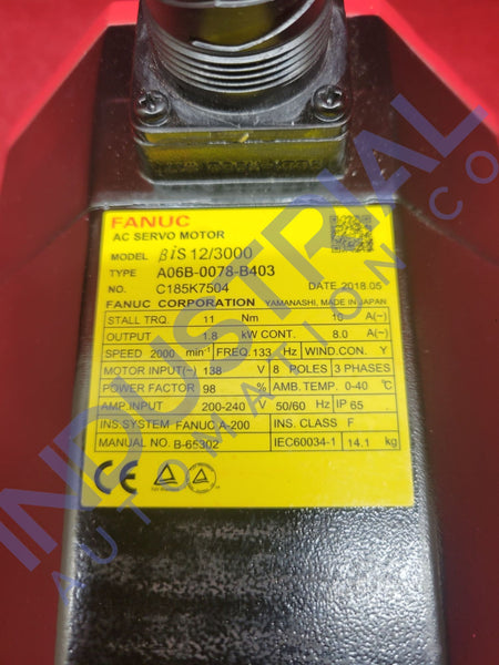 Fanuc A06B-0078-B403