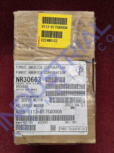 FANUC A06B-0113-B175#0008 - New Surplus
