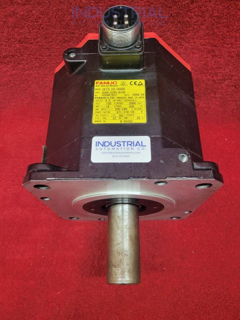 Fanuc A06B-0265-B100 Iac Refurbished