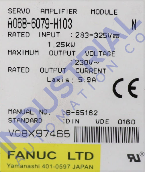 Fanuc A06B-6079-H103