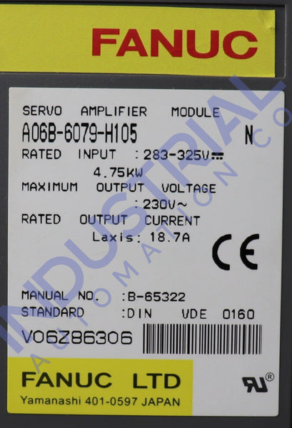 Fanuc A60B-6079-H105