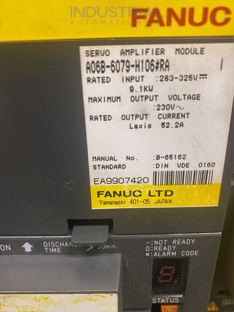 Fanuc A06B-6079-H106#ra
