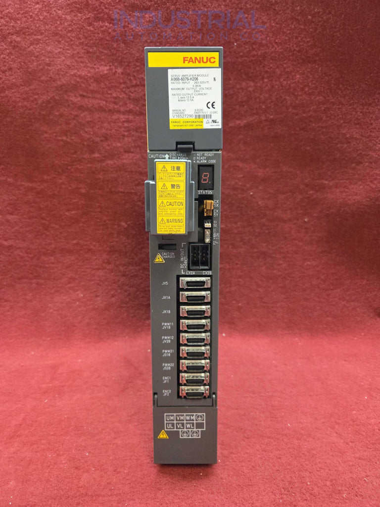 FANUC A06B-6079-H206 - IAC Certified Refurbished