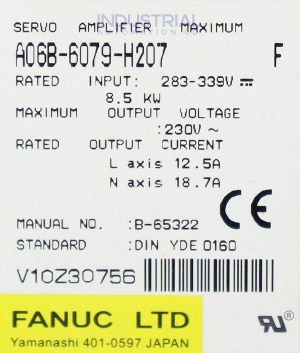 Fanuc A06B-6079-H207
