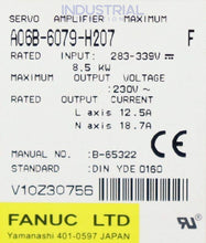 Load image into Gallery viewer, Fanuc A06B-6079-H207