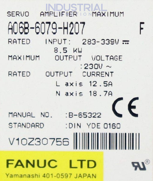 Fanuc A06B-6079-H207