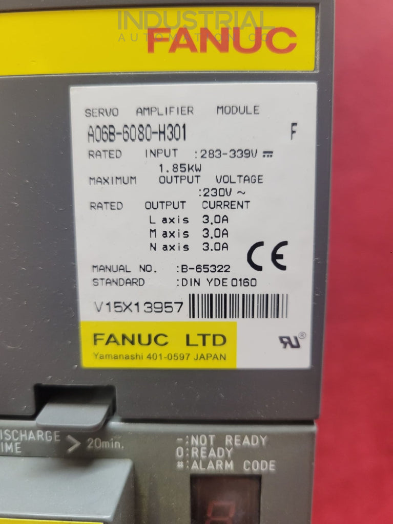 Fanuc A06B-6080-H301