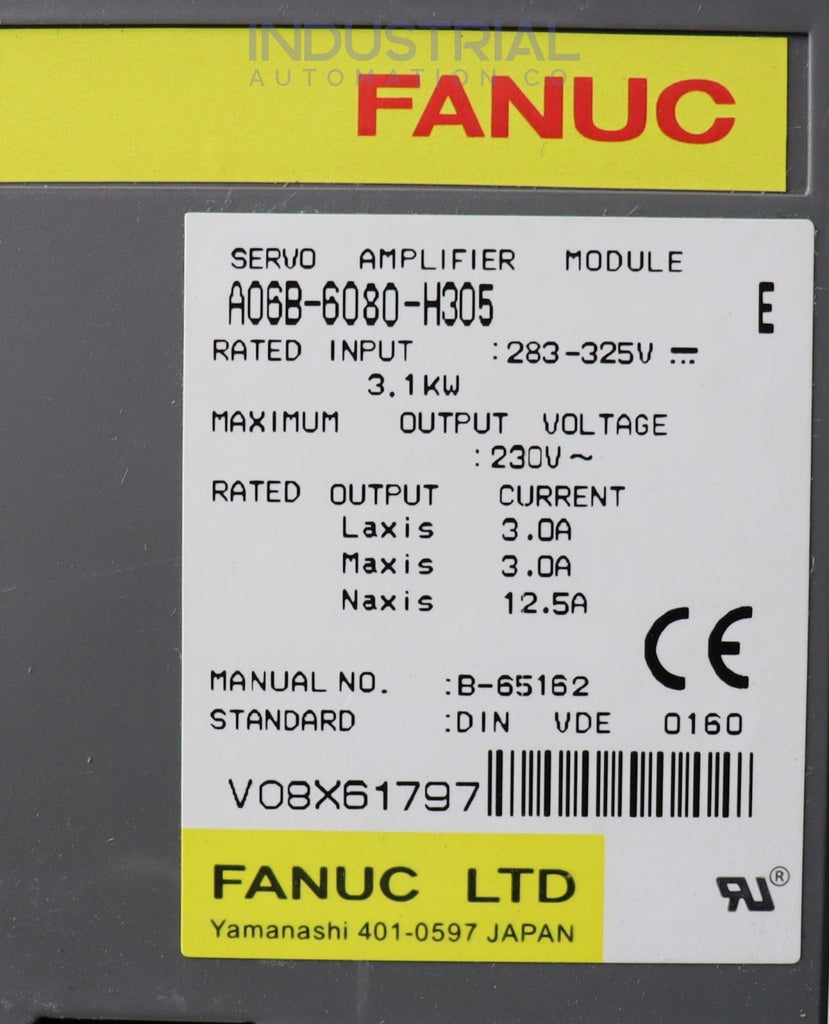 Fanuc A60B-6080-H305