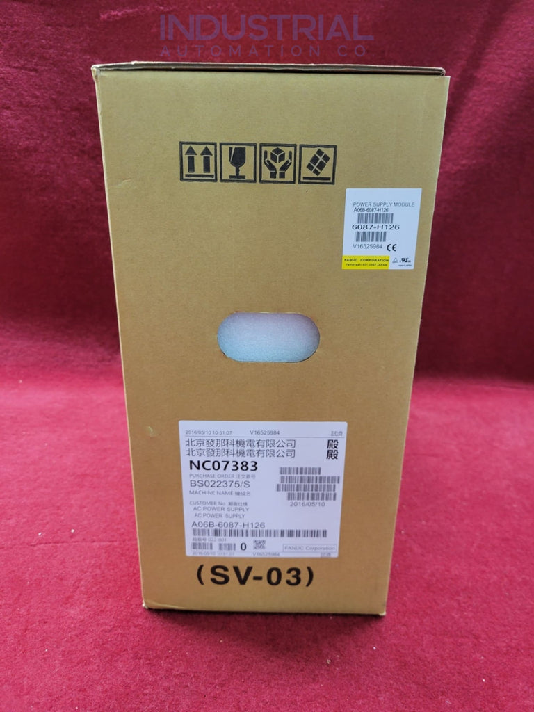FANUC A06B-6087-H126 New