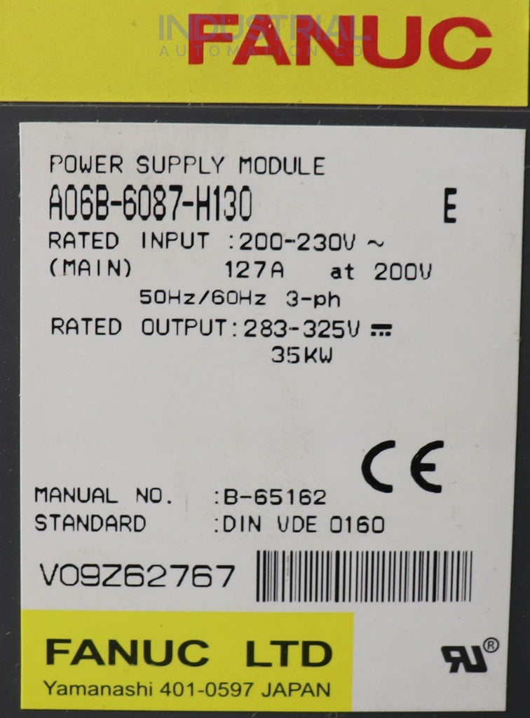 Fanuc A60B-6087-H130