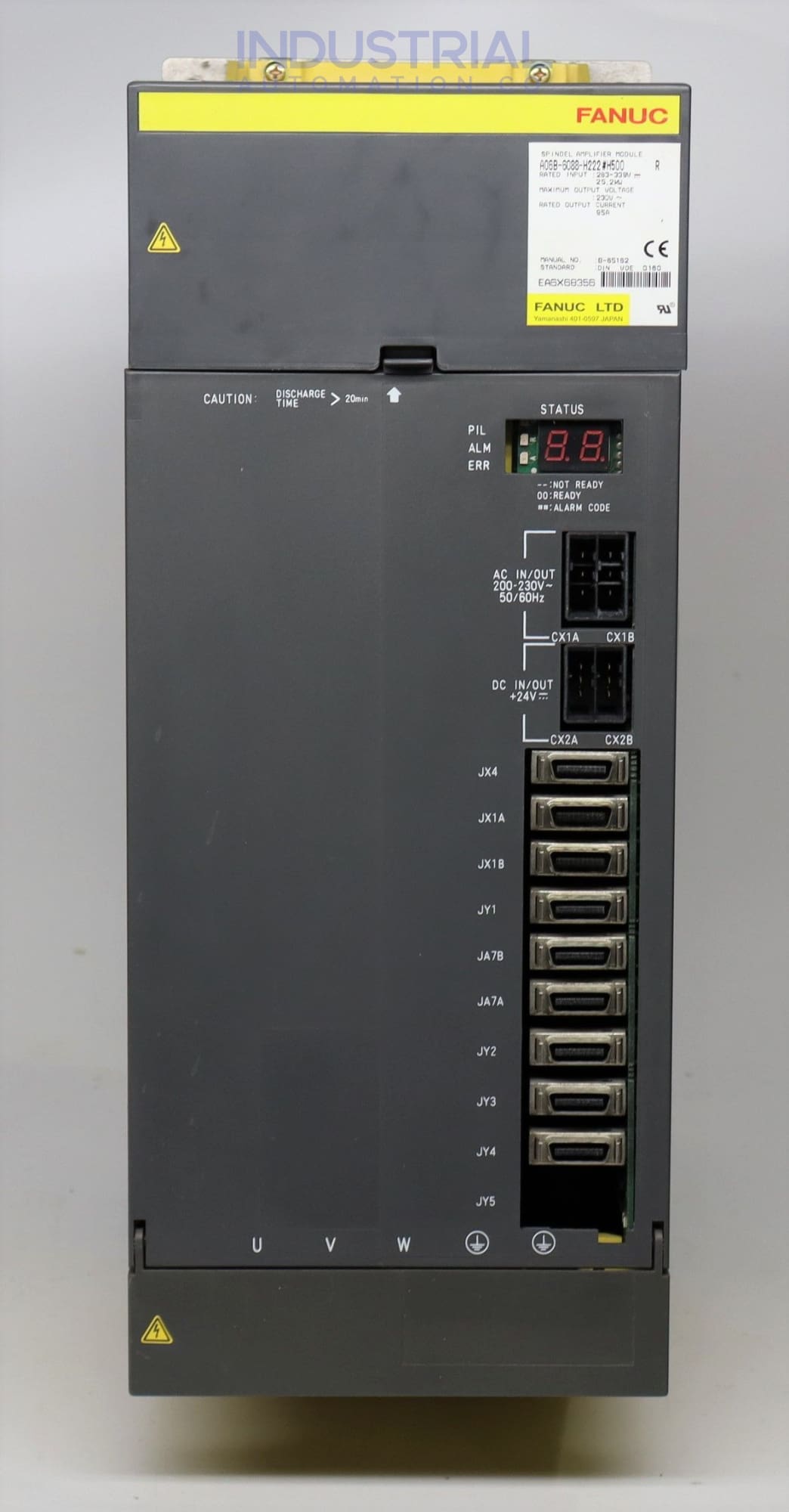 FANUC A06B-6088-H222#H500 Spindle Amplifier Module