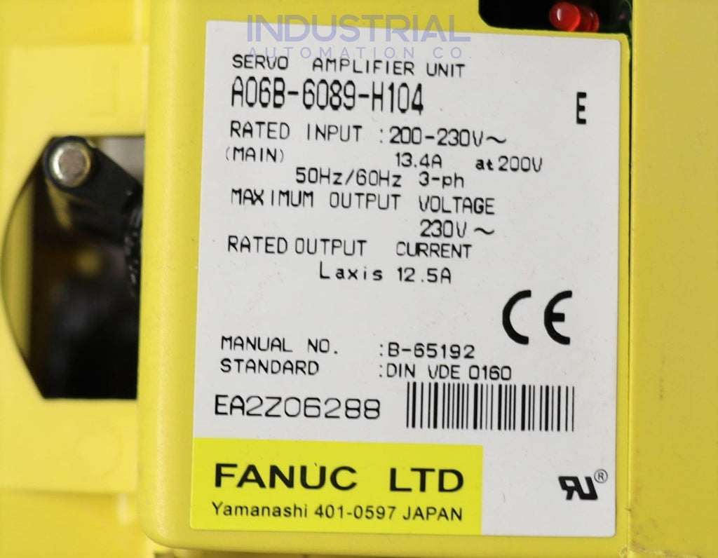 Fanuc A06B-6089-H104
