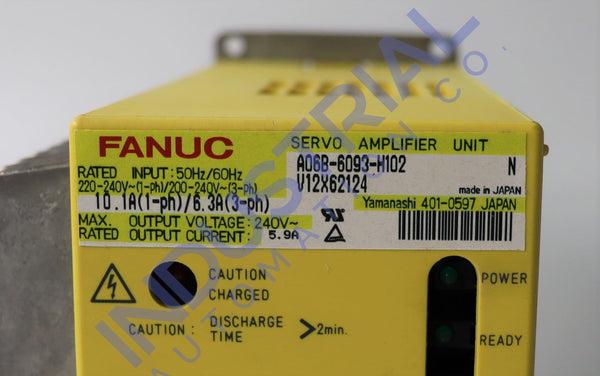 Fanuc A06B-6093-H102