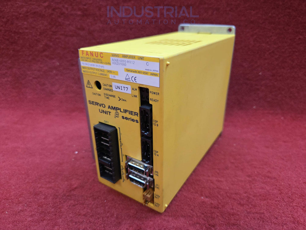 FANUC A06B-6093-H112 - IAC Certified Refurbished - Fanuc Drives