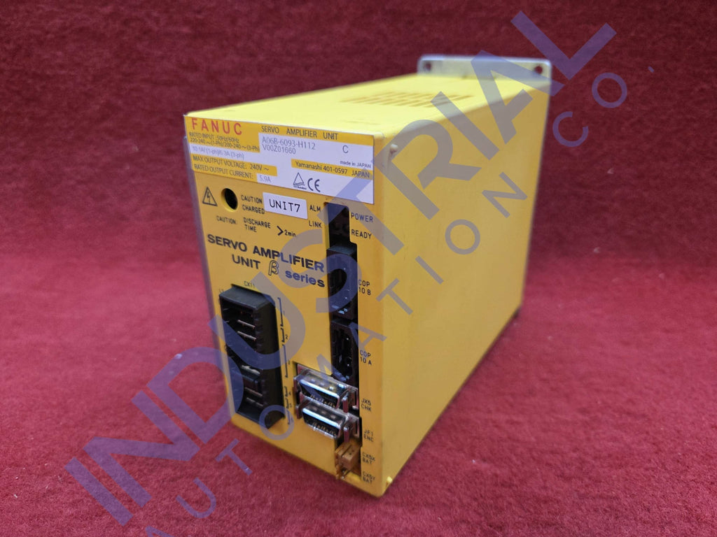 FANUC A06B-6093-H112 - IAC Certified Refurbished - Fanuc Drives
