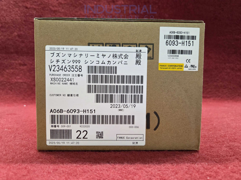 FANUC A06B-6093-H151 New Fanuc Drives