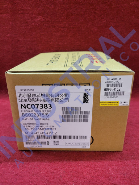 FANUC A06B-6093-H152 - New