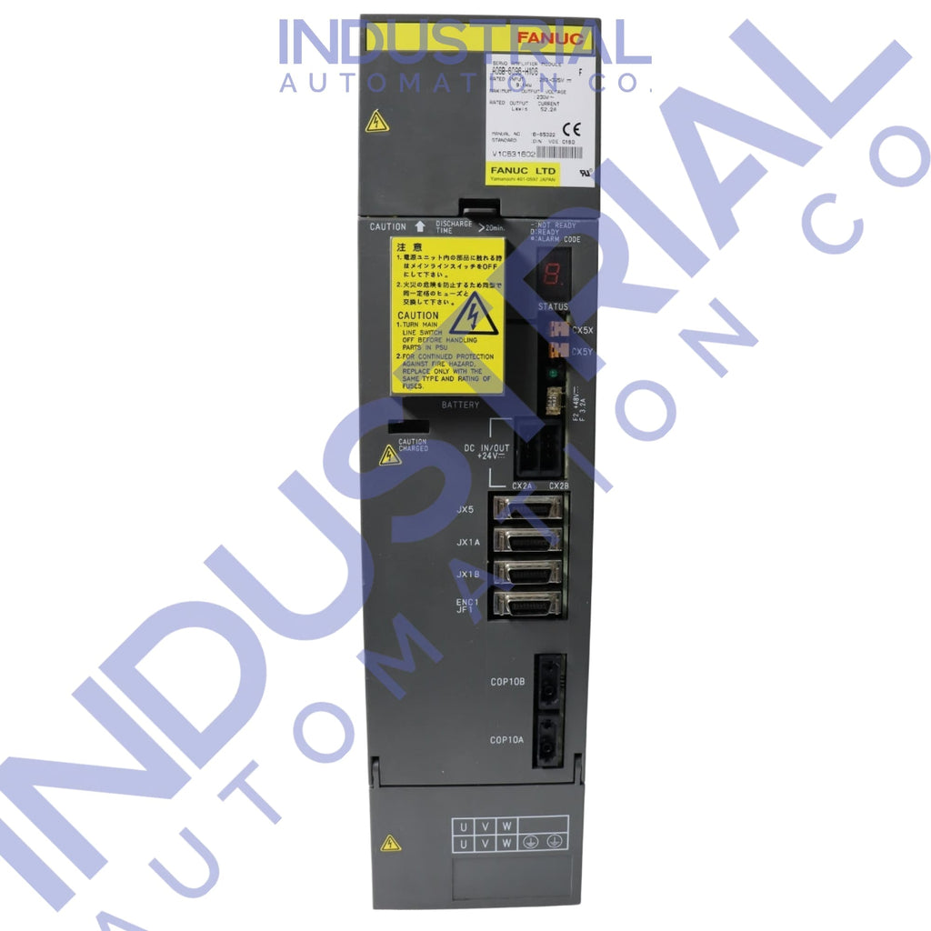 FANUC A06B-6096-H106 IAC Certified Refurbished Fanuc Drives