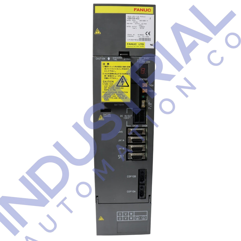 FANUC A06B-6096-H106 IAC Certified Refurbished Fanuc Drives