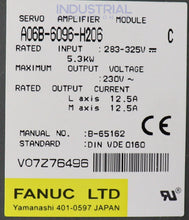 Load image into Gallery viewer, Fanuc A06B-6096-H206