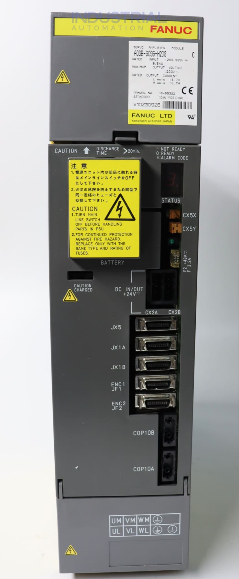 A06B-6096-H208 | Order FANUC A06B-6096-H208 Servo Drive Amplifiers