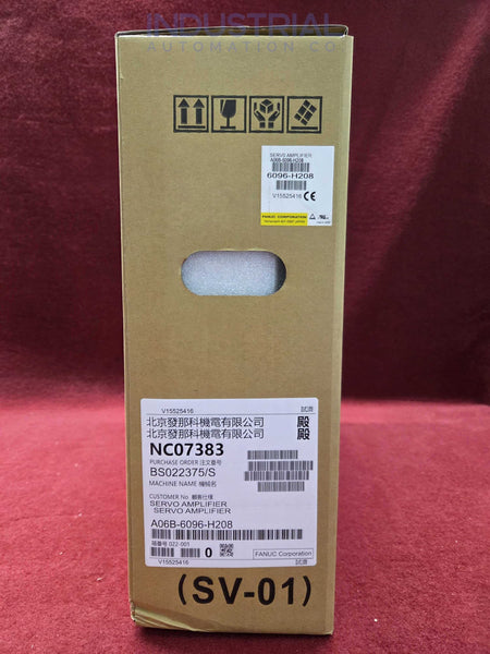 FANUC A06B-6096-H208 New Fanuc Drives