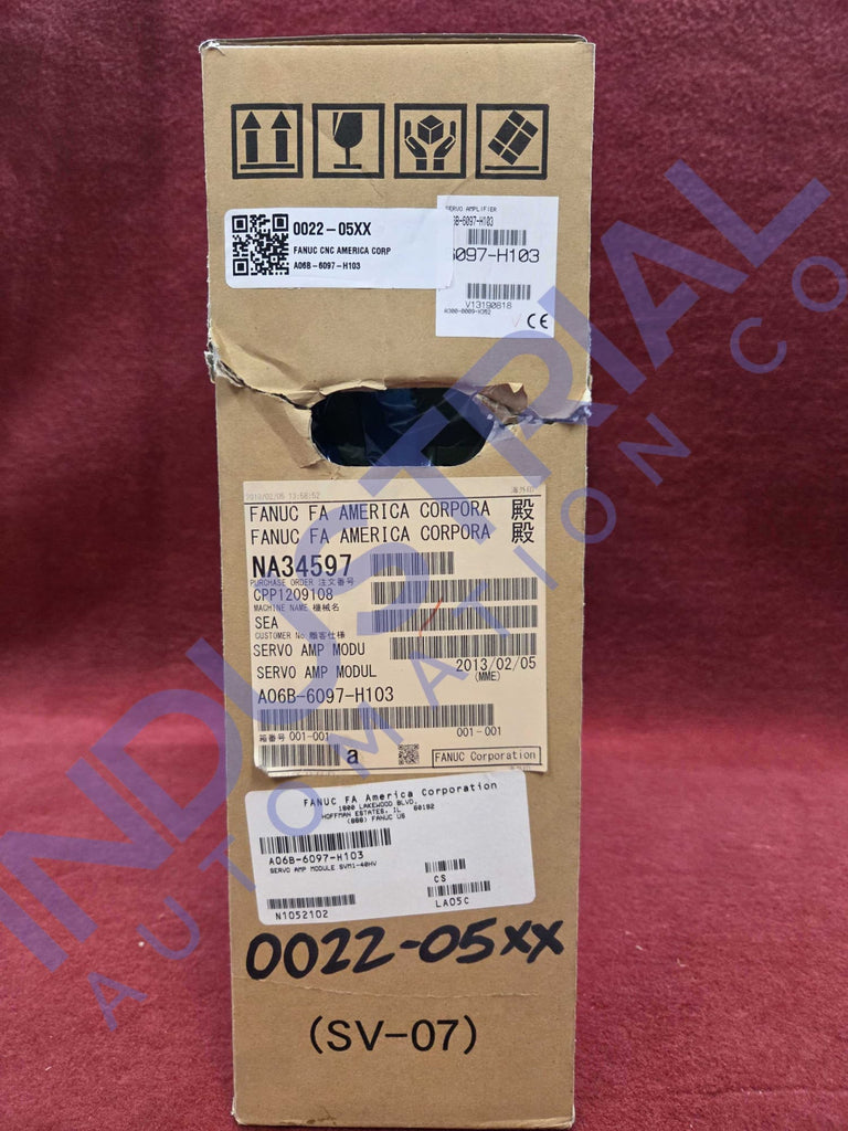 FANUC A06B-6097-H103 Servo Amplifier Module New Fanuc Drives