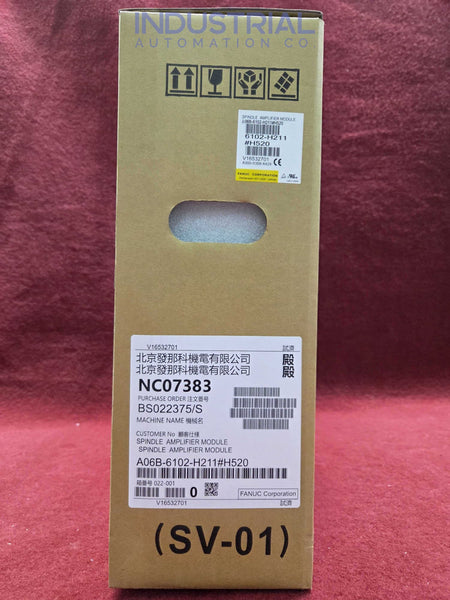 FANUC A06B-6102-H211#H520 New
