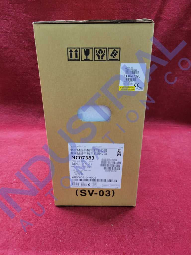 FANUC A06B-6110-H026 New Fanuc Drives
