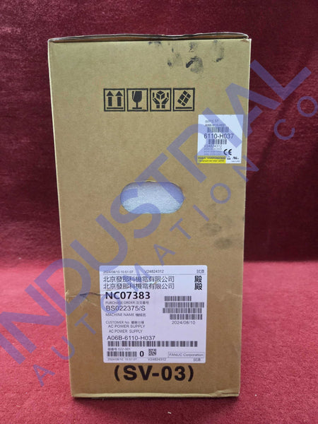 FANUC A06B-6110-H037 New