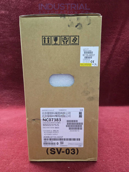 FANUC A06B-6110-H037 New
