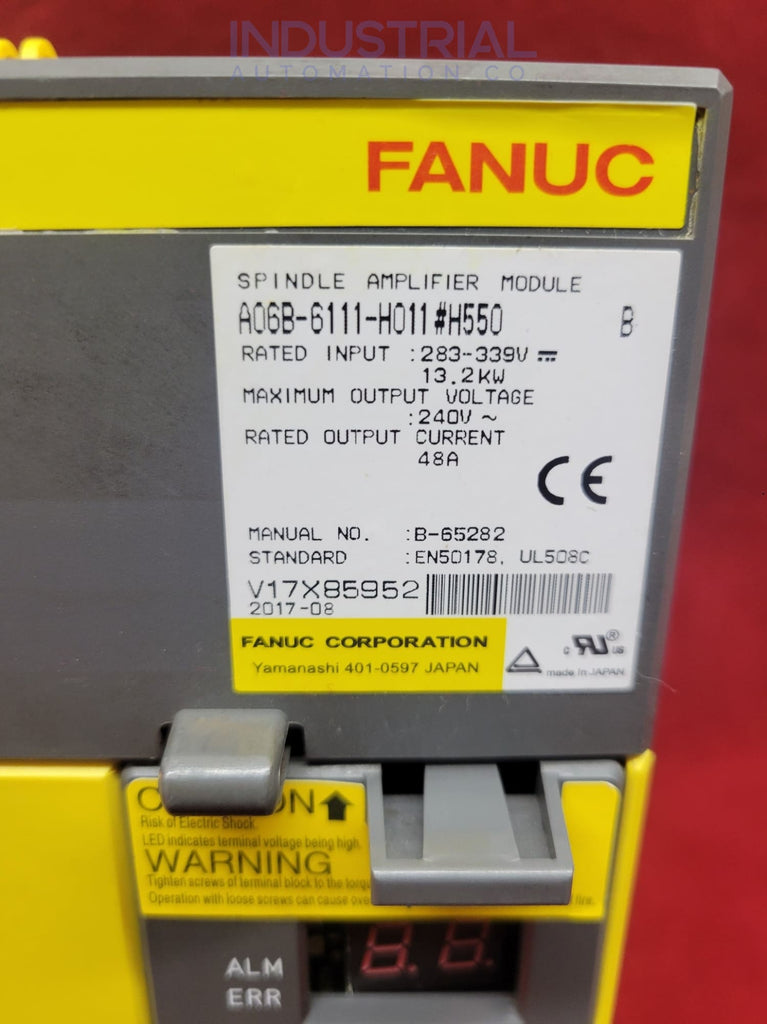 Fanuc A06B-6111-H022#h550