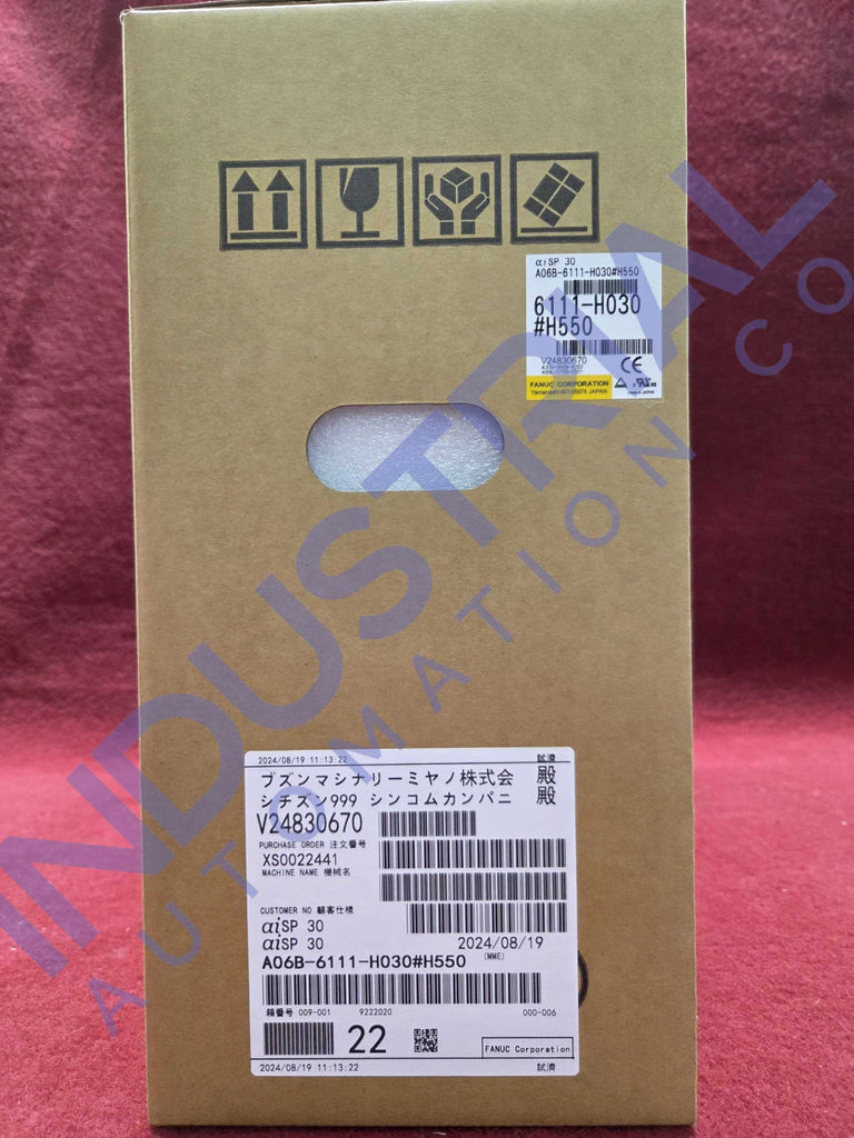 FANUC A06B-6111-H030#H550 New