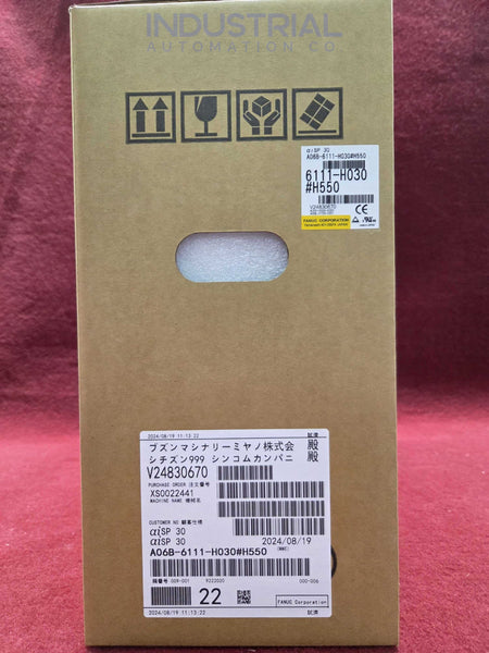 FANUC A06B-6111-H030#H550 New