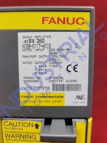 Fanuc A06B-6117-H109