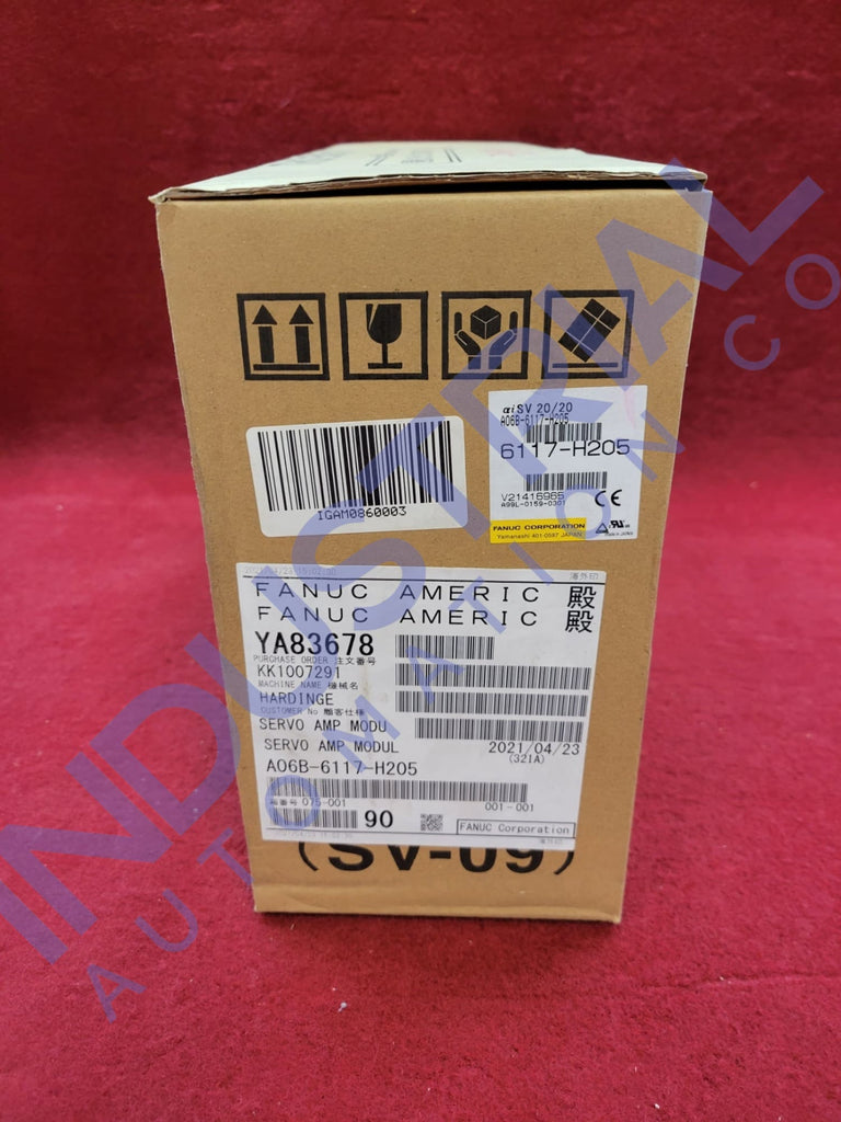 FANUC A06B-6117-H205 New Fanuc Drives