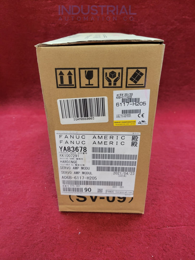 FANUC A06B-6117-H205 New Fanuc Drives