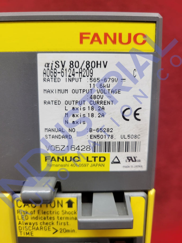 Fanuc A06B-6124-H209