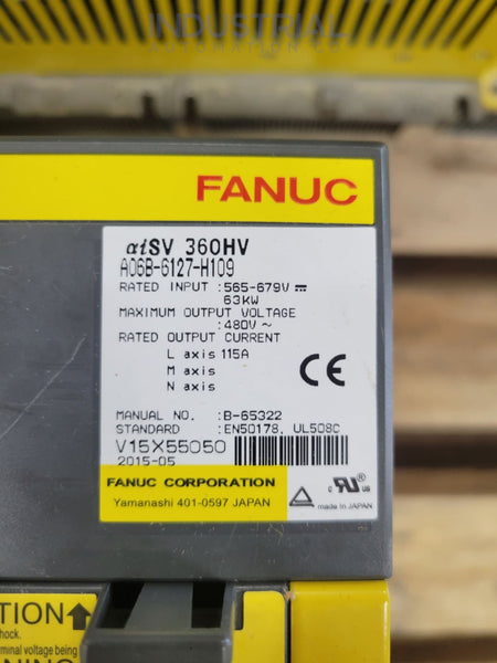 Fanuc A06B-6127-H109