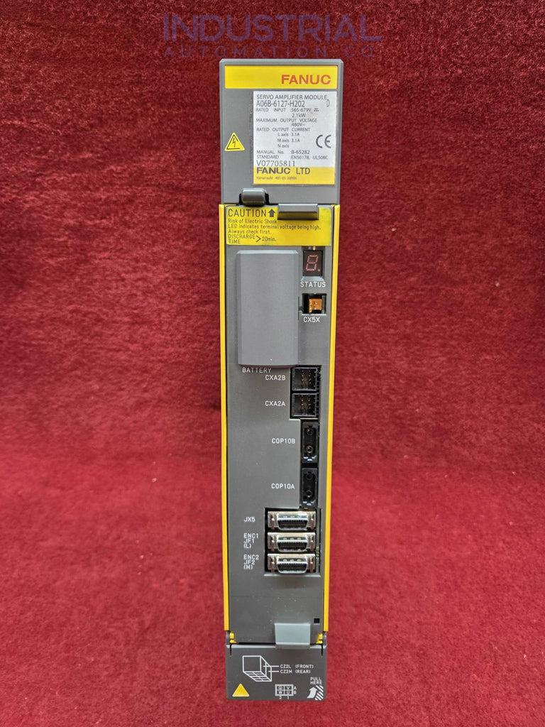 FANUC A06B-6127-H202 - IAC Certified Refurbished