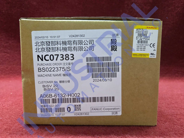 FANUC A06B-6132-H002 New