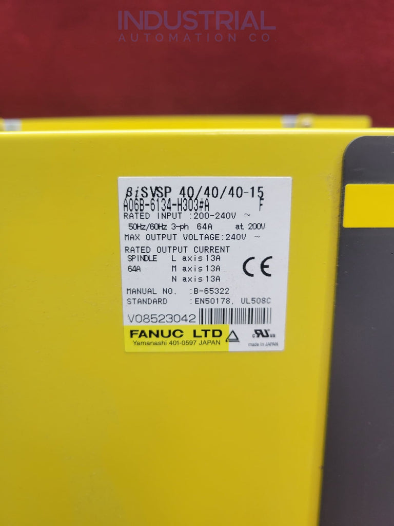 Fanuc A06B-6134-H303#a