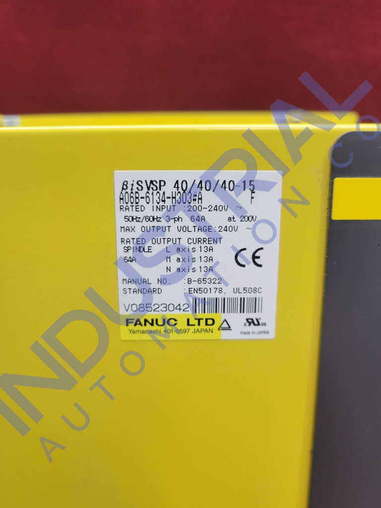 Fanuc A06B-6134-H303#a