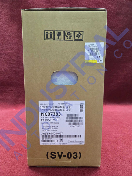 FANUC A06B-6140-H037 New Fanuc Drives
