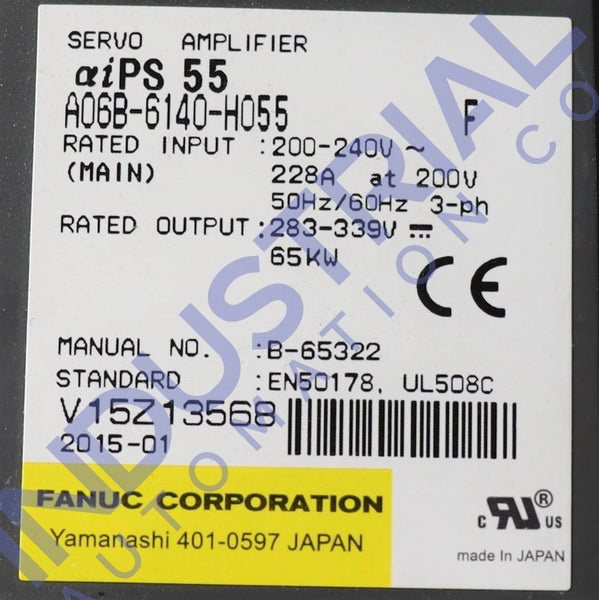 Fanuc A06B-6140-H055