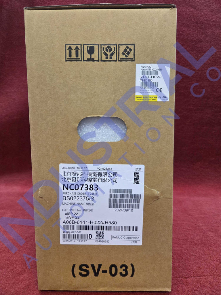 FANUC A06B-6141-H022#H580 New
